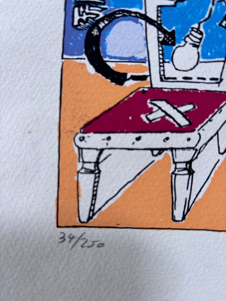 Lithographie Isabelle Welter Luxembourg 34/250-photo-1