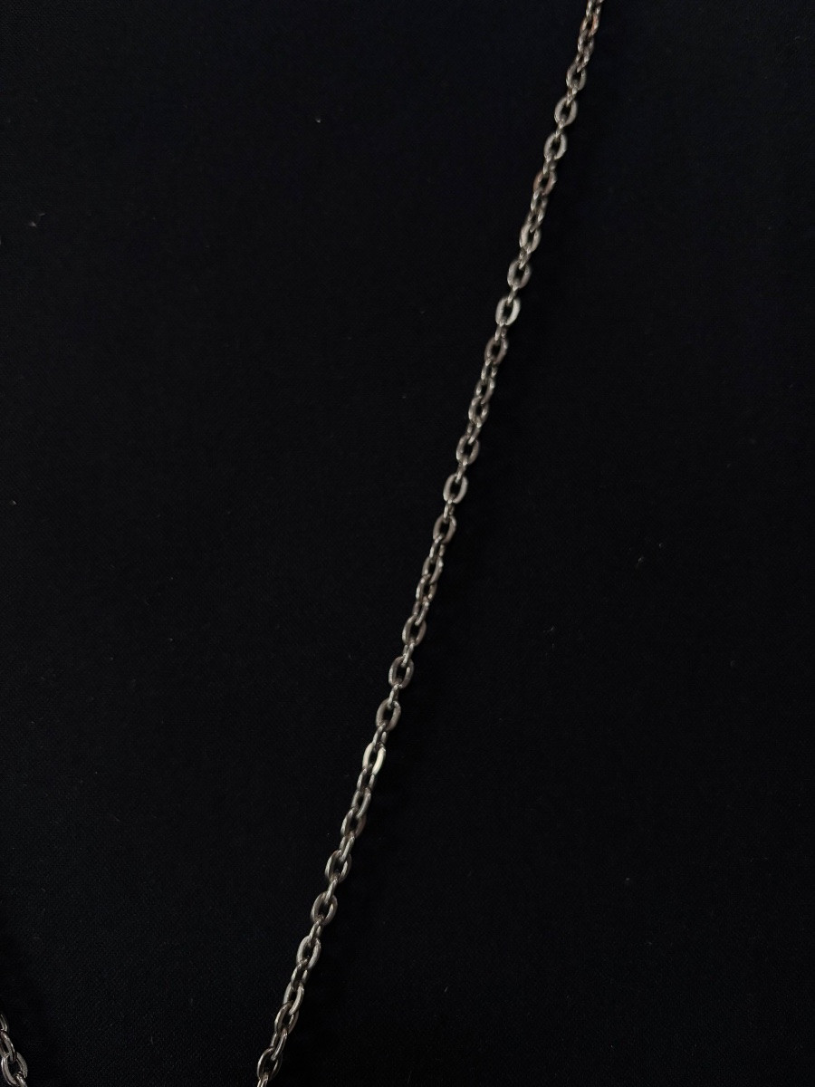 Sautoir en métal, vintage,  1870s-photo-2