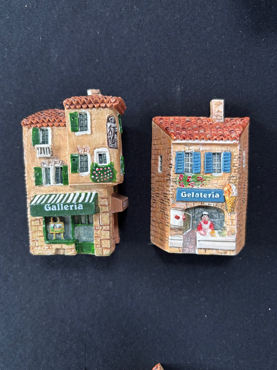 Lot de 6 Maisons Dominique Gault-photo-2