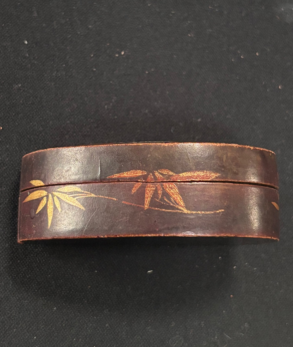 Petite boite Japonaise en laque 1920-photo-3