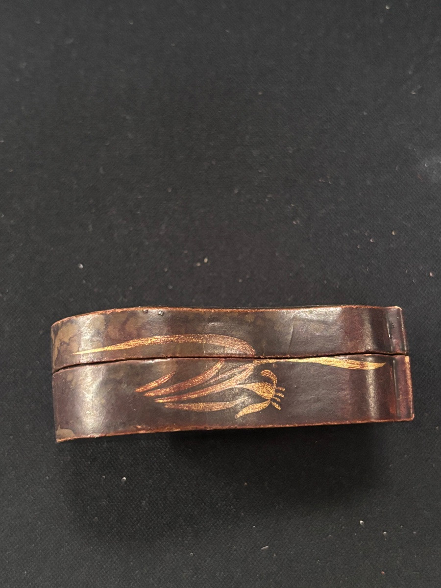 Petite boite Japonaise en laque 1920-photo-3