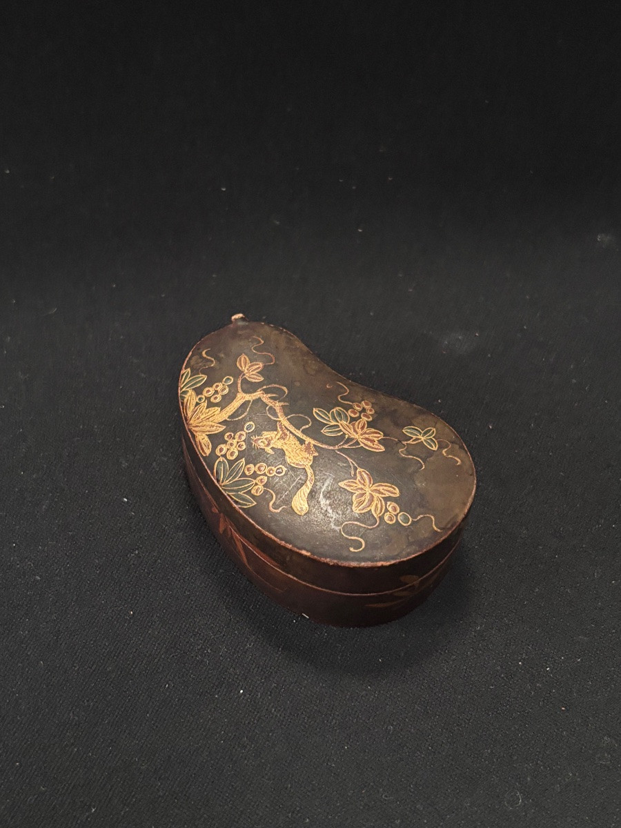 Petite boite Japonaise en laque 1920-photo-4