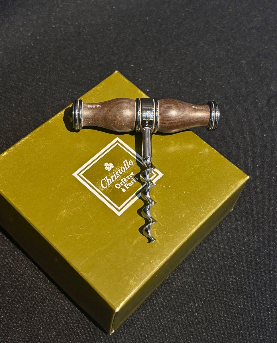 Christofle Ebony Corkscrew 