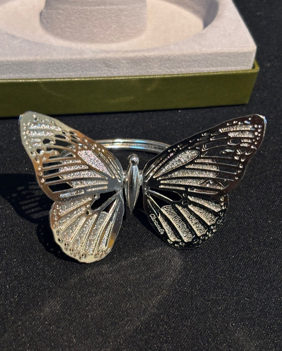 Christofle Butterfly Napkin Ring -photo-3