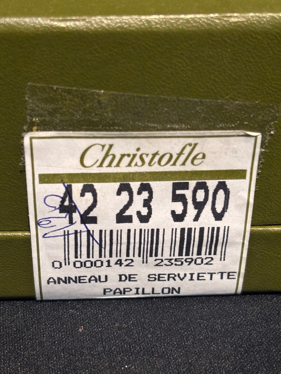 Christofle Butterfly Napkin Ring -photo-2