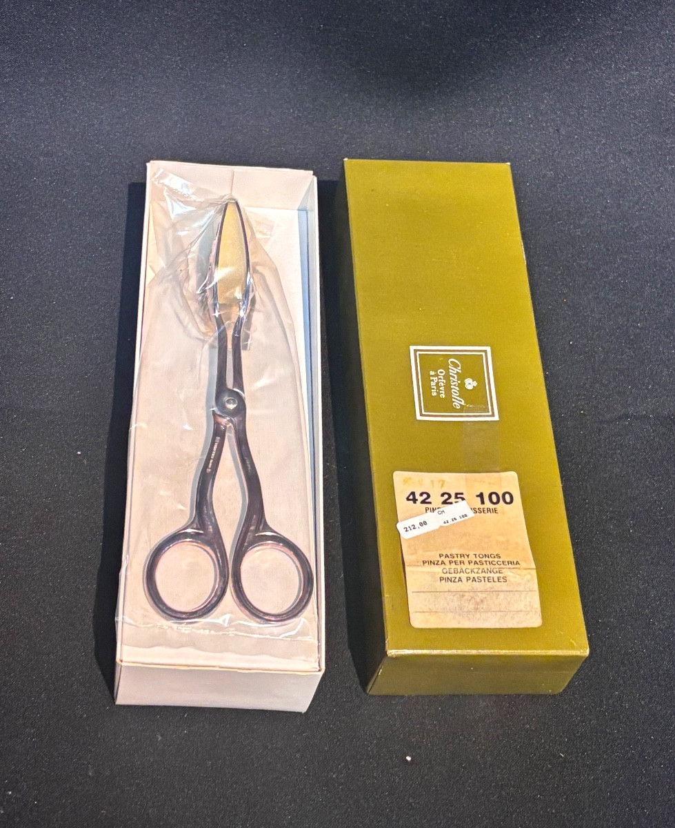 Christofle Pastry Tongs 