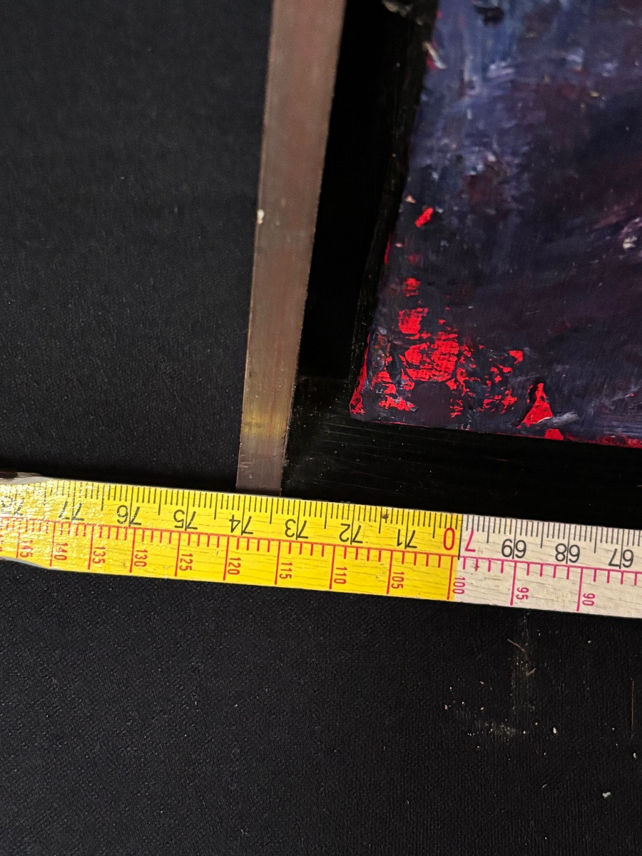 Peinture Abstraite Huile-sur-toile par l’artiste Picard -photo-2