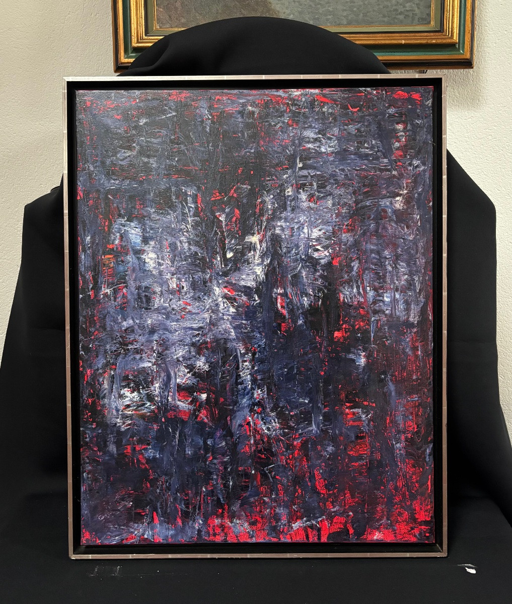 Peinture Abstraite Huile-sur-toile par l’artiste Picard -photo-4