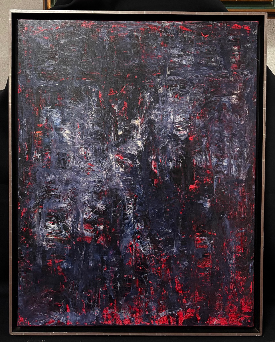 Peinture Abstraite Huile-sur-toile par l’artiste Picard 