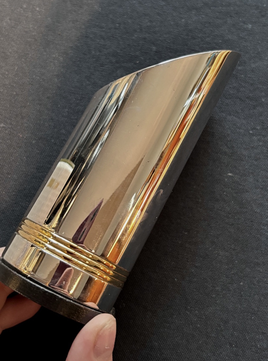 Christofle President Silver-plated Metal Pencil Holder -photo-3