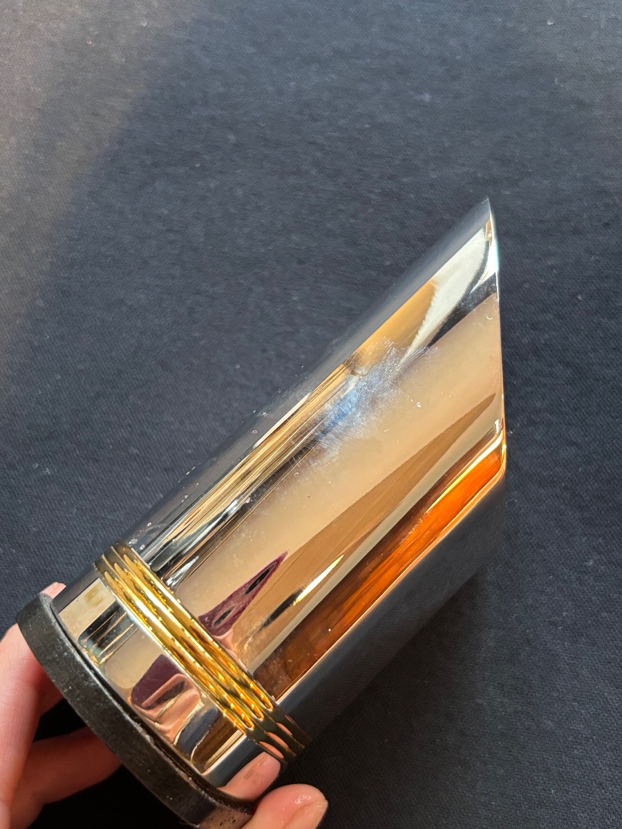 Christofle President Silver-plated Metal Pencil Holder -photo-1