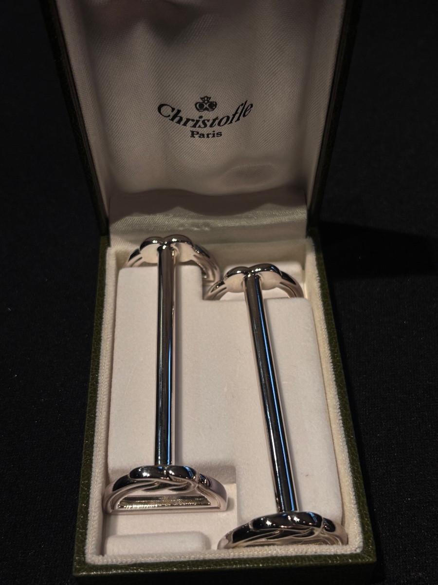 Christofle 6 porte-couteaux Oceana -photo-1