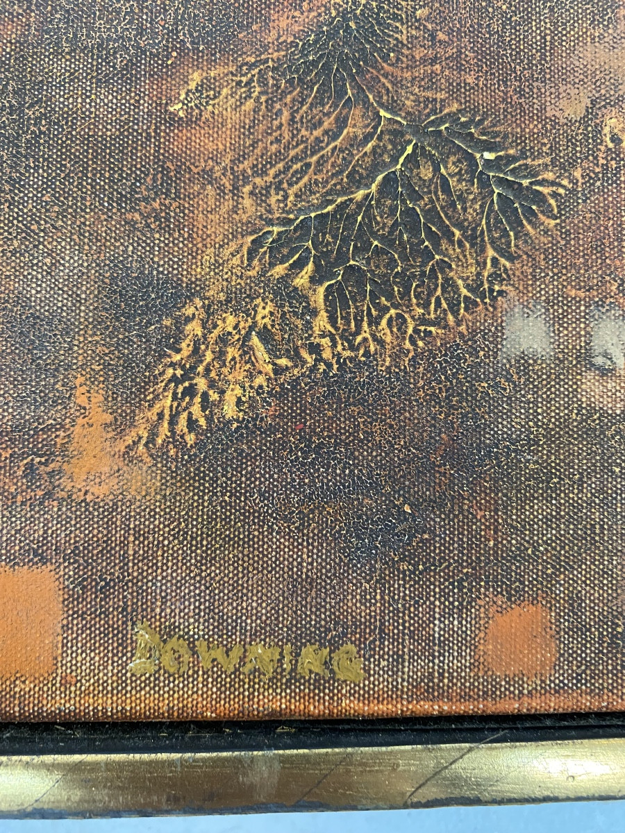 Thomas Downing Tableau huile sur toile  -photo-3