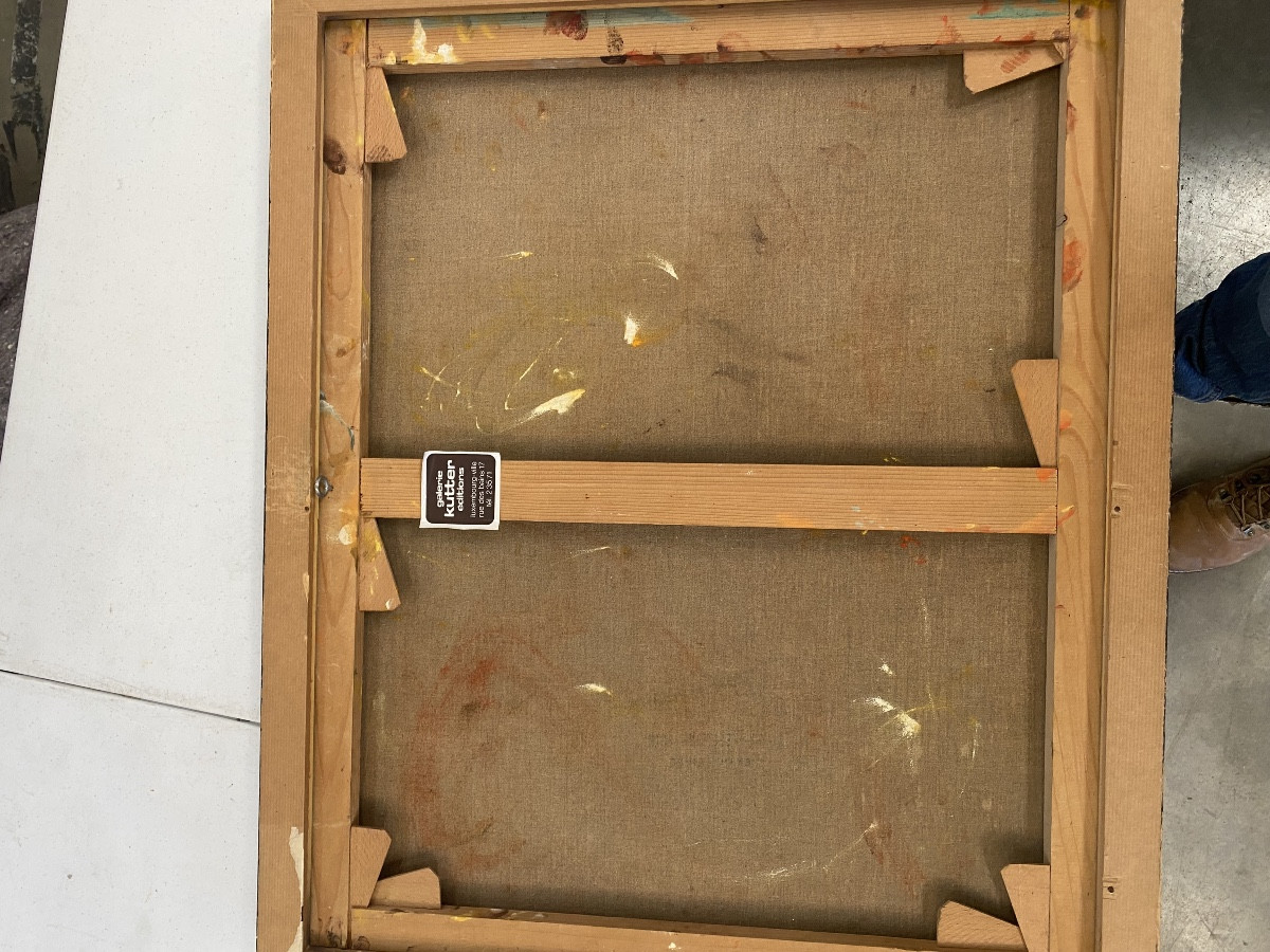 Thomas Downing Tableau huile sur toile  -photo-4