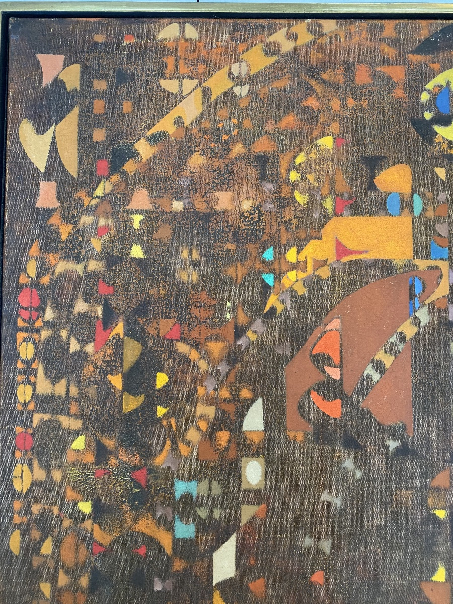 Thomas Downing Tableau huile sur toile  -photo-4