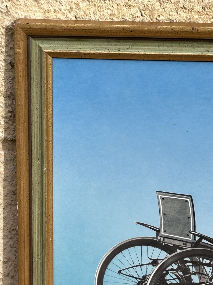 Villeroy & Boch Luxembourg, plaque en faïence de la première voiture -photo-3