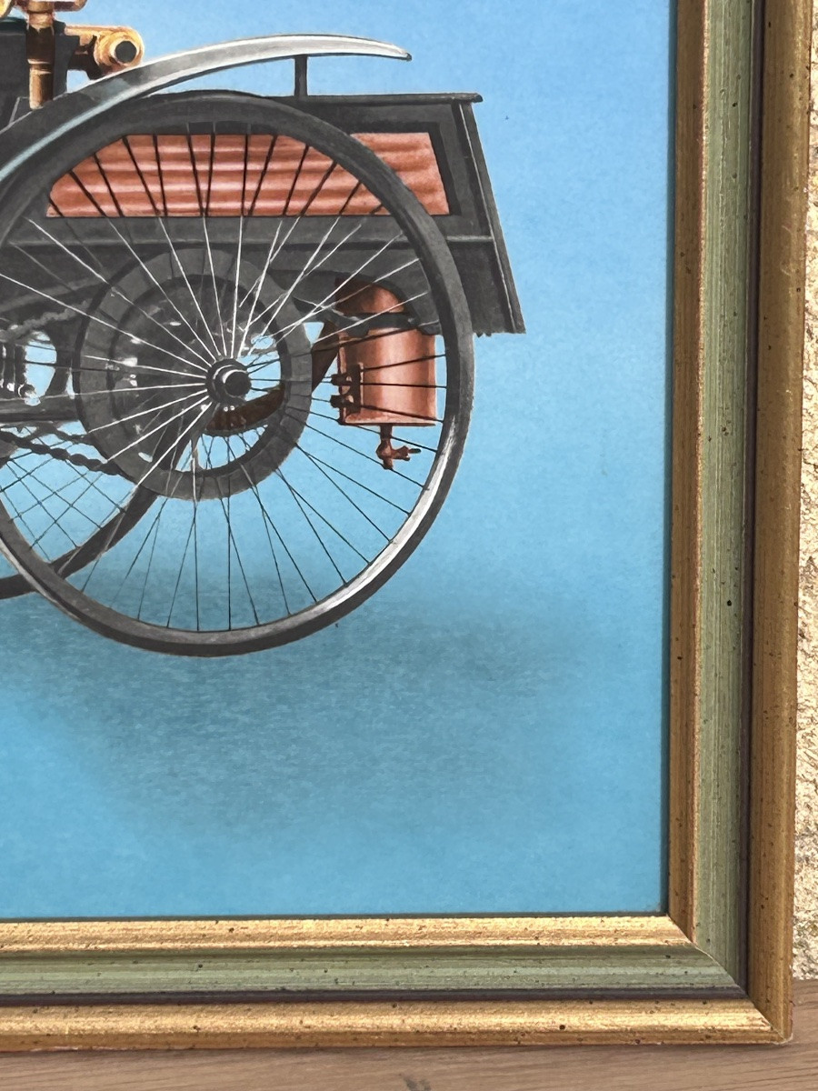 Villeroy & Boch Luxembourg, plaque en faïence de la première voiture -photo-5