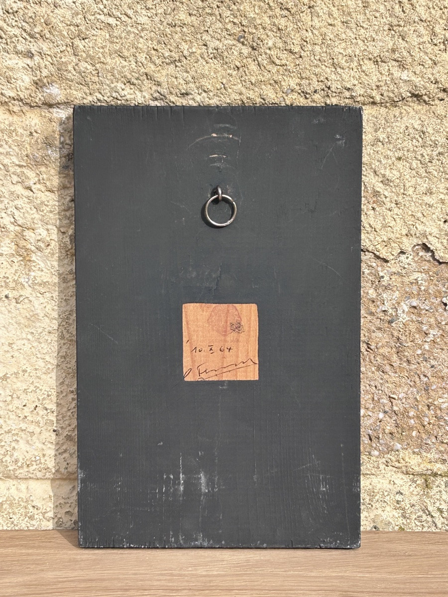 Jos Oestreicher, tableau émail peintre luxembourgeois -photo-4