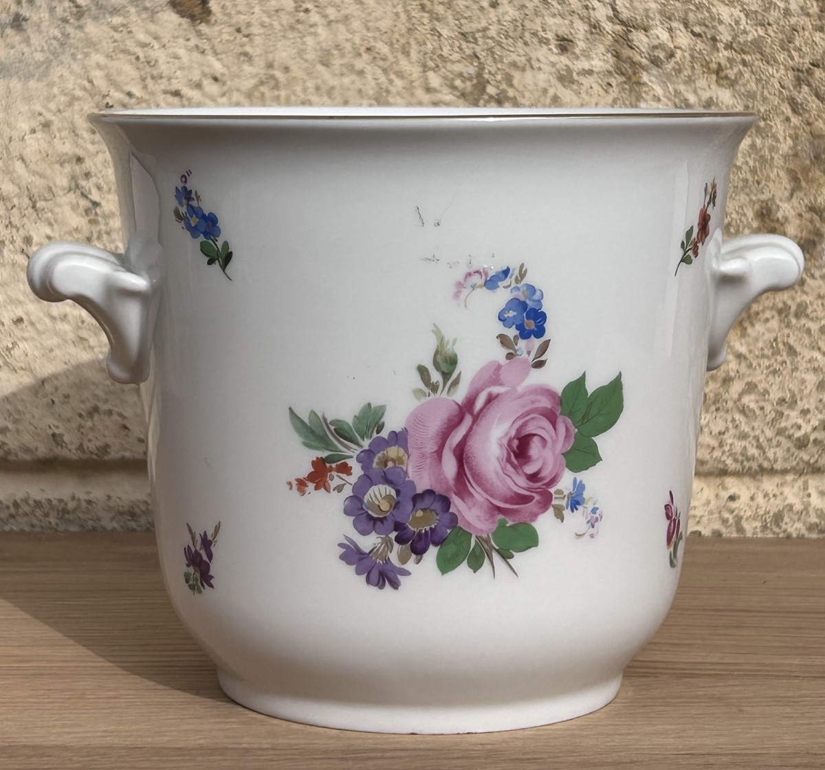 Hutschenreuther, cache pot en porcelaine fine -photo-4