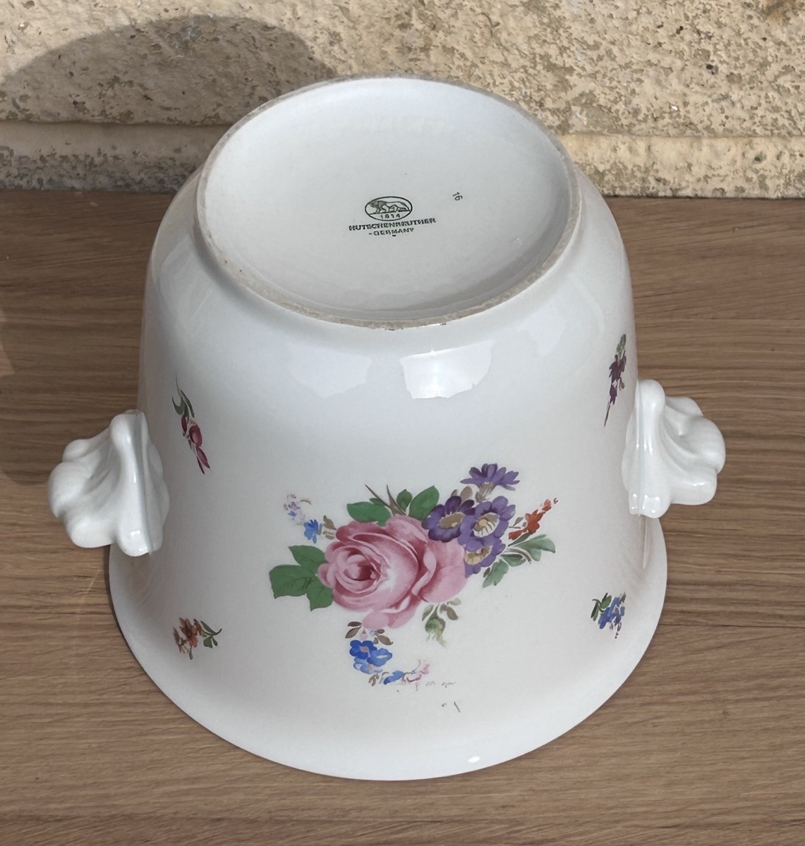Hutschenreuther, cache pot en porcelaine fine -photo-2