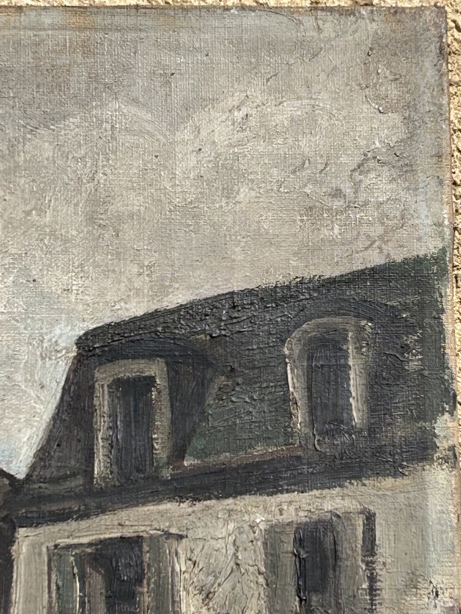 A. Prevost, tableau huile sur toile -photo-4