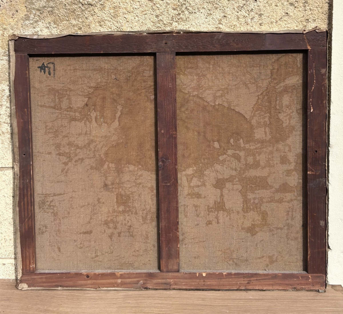 A. Prevost, tableau huile sur toile -photo-8