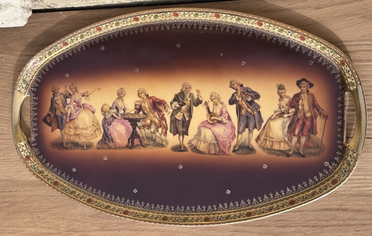 Tête à tête en porcelaine de Carlsbad -photo-2