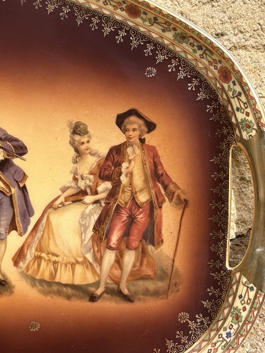 Tête à tête en porcelaine de Carlsbad -photo-3