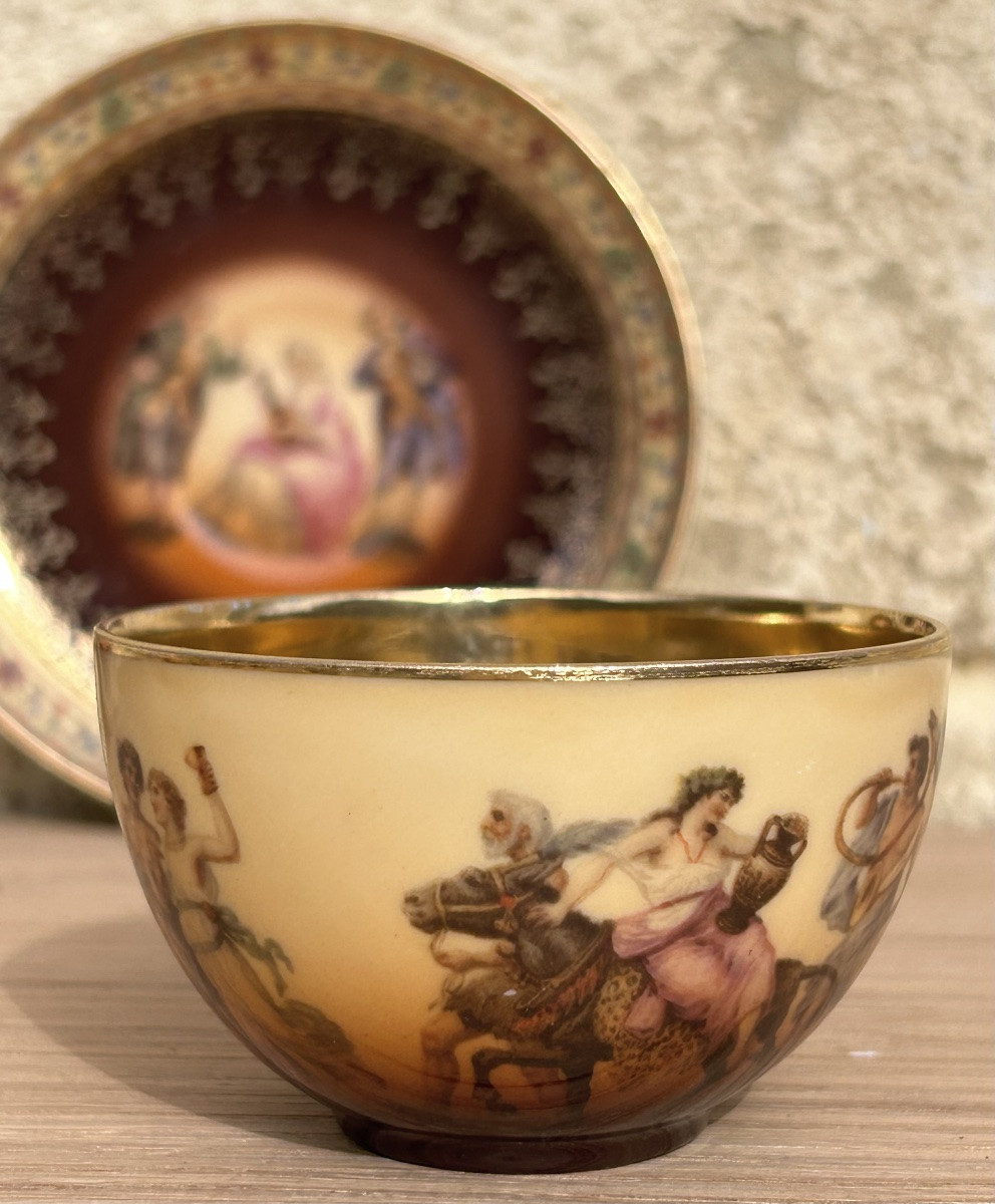 Tête à tête en porcelaine de Carlsbad -photo-6