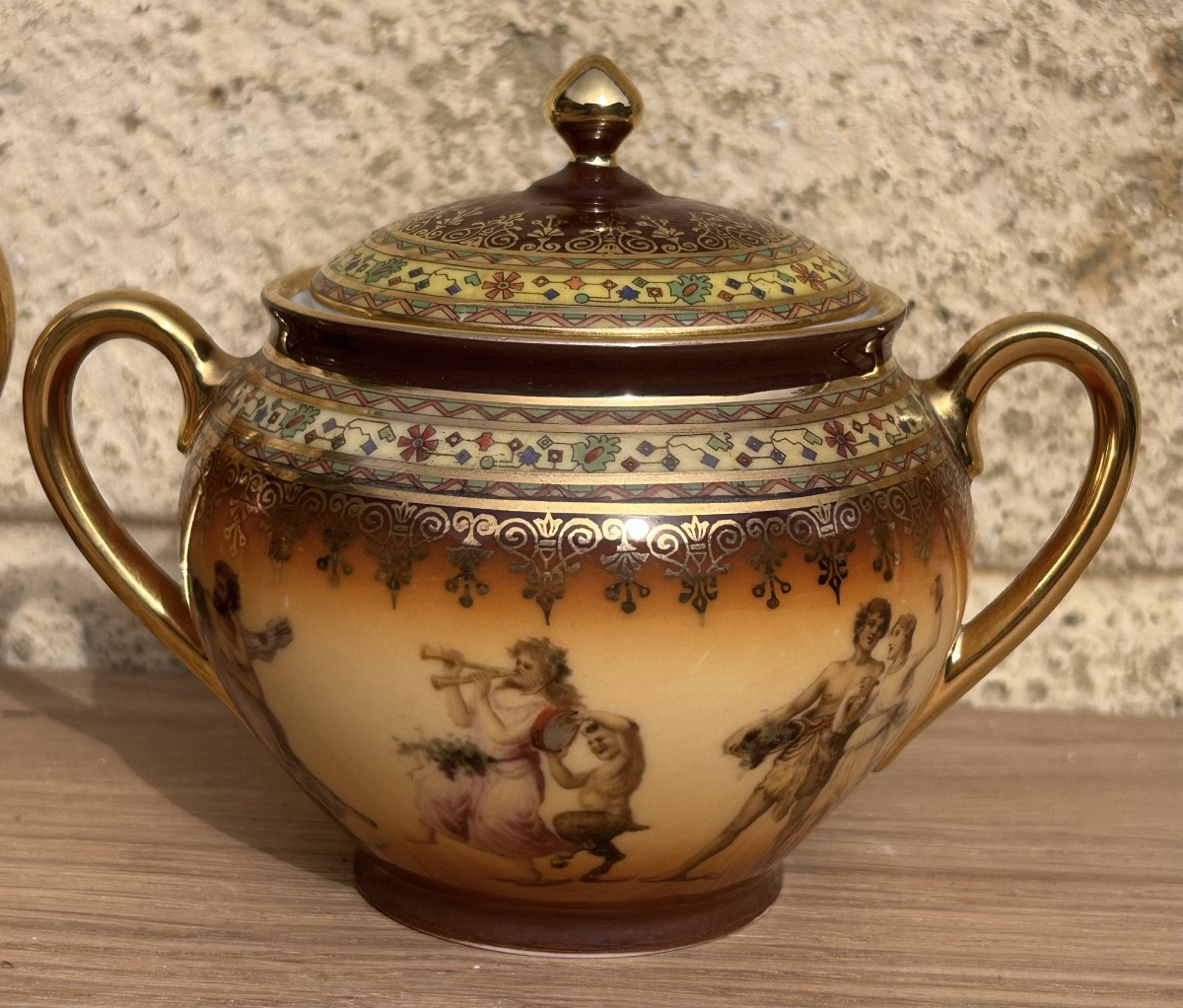 Tête à tête en porcelaine de Carlsbad -photo-7