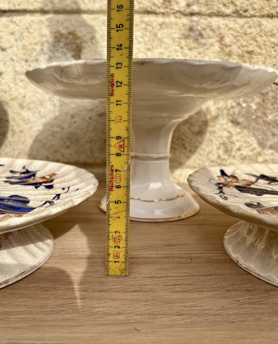 Set Of 5 Earthenware Display Plates -photo-6