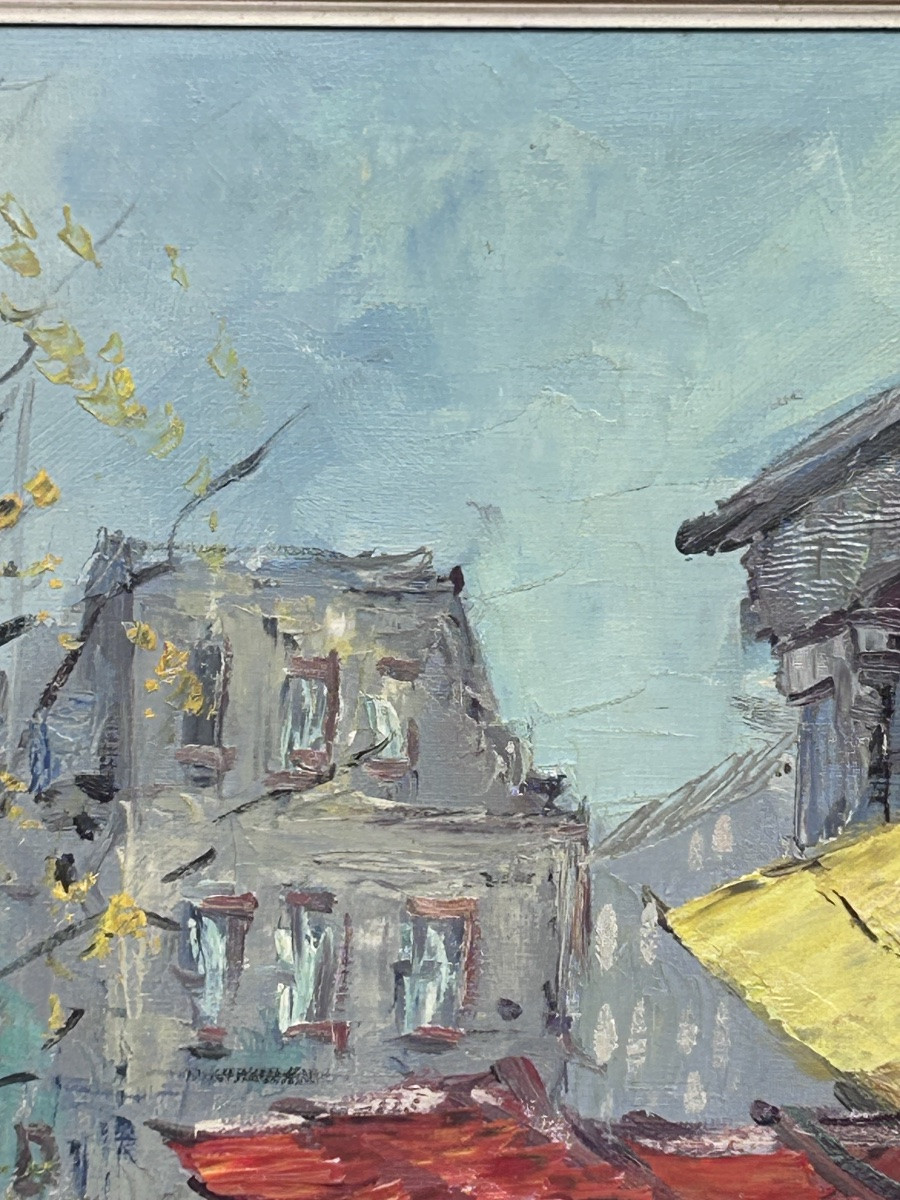 Hendrick Cornelis Kranenburg, huile sur panneau marché du Panthéon -photo-1