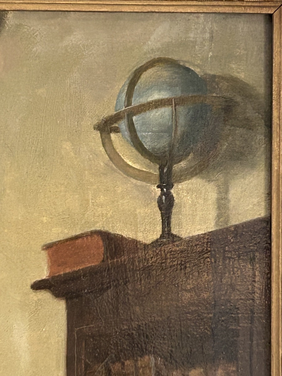 E. Barié, huile sur toile les musiciens -photo-2