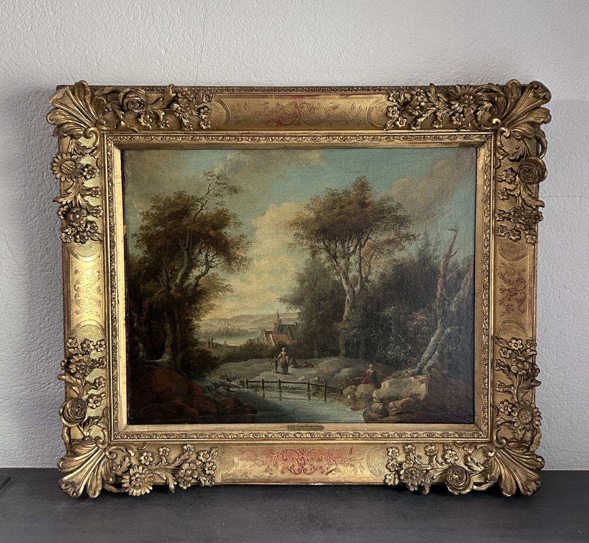Louis-Philippe Crépin (attribué à), huile sur toile -photo-2