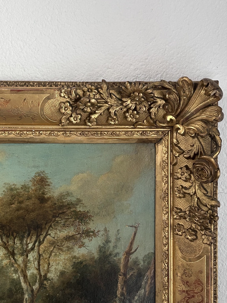 Louis-Philippe Crépin (attribué à), huile sur toile -photo-1