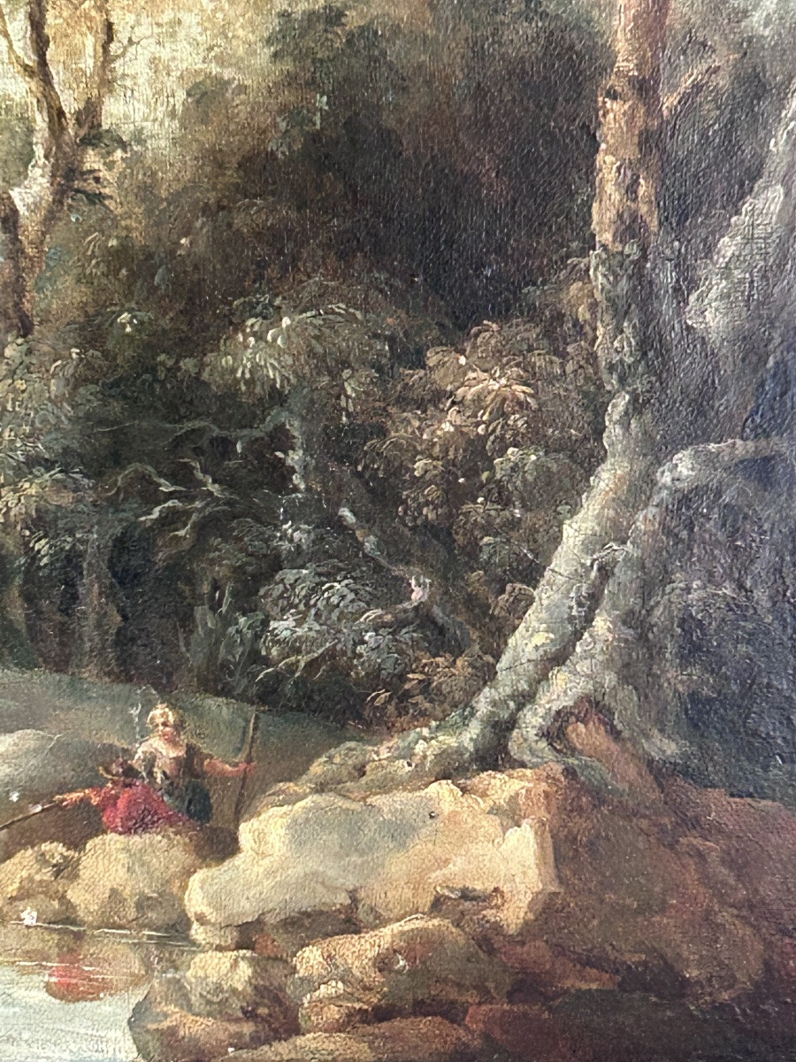 Louis-Philippe Crépin (attribué à), huile sur toile -photo-4