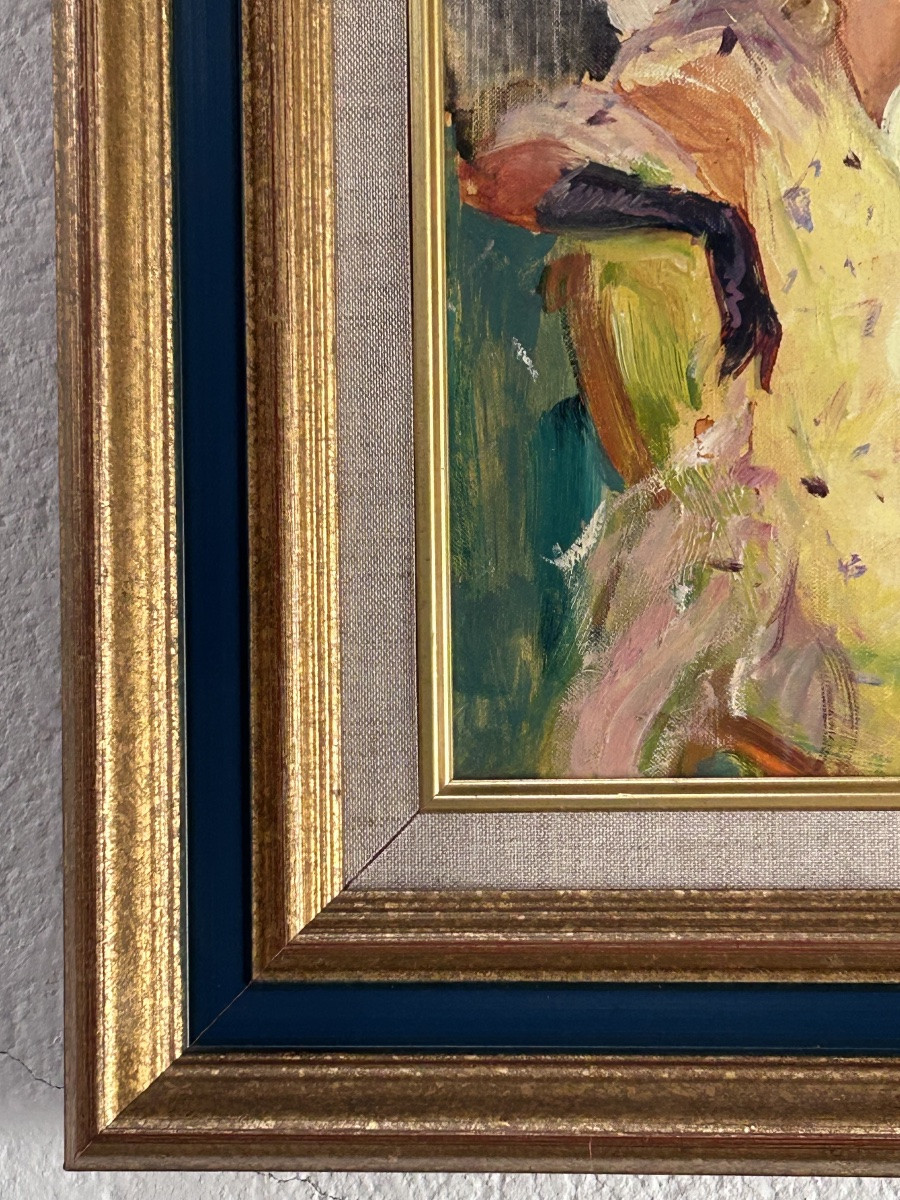 William Mercier, Oil On Canvas, Festive Scene -photo-3