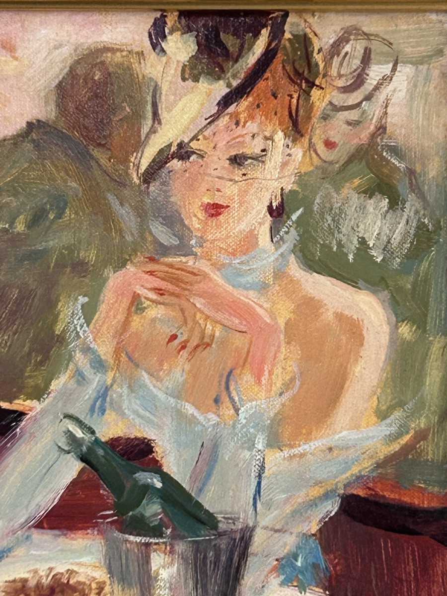 William Mercier, Oil On Canvas, Festive Scene -photo-4