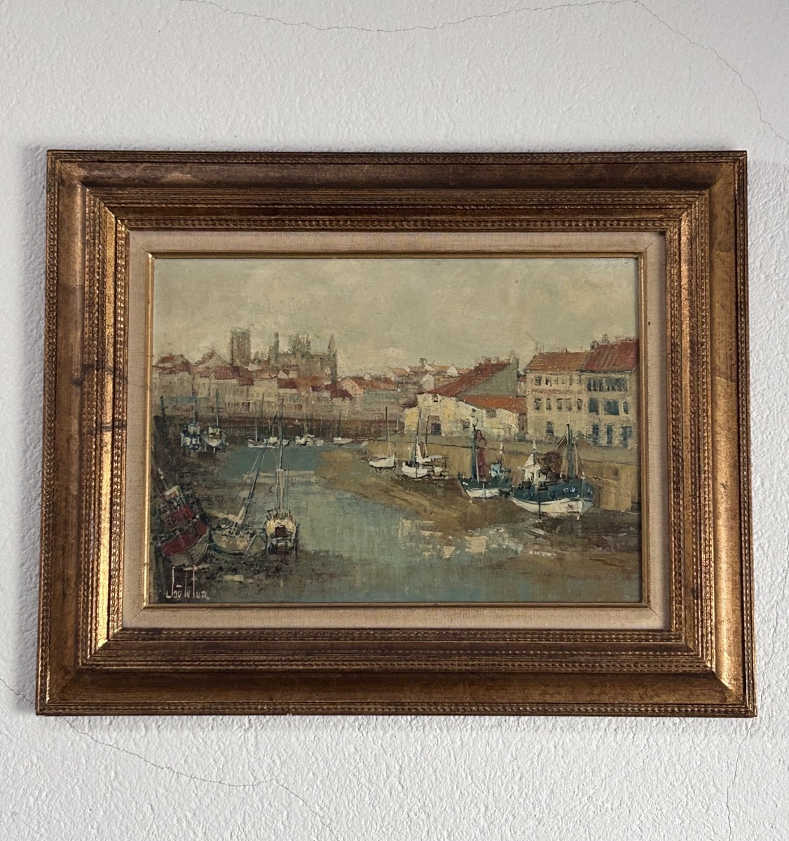 Joe Le Fur, Île de Ré huile sur toile -photo-3