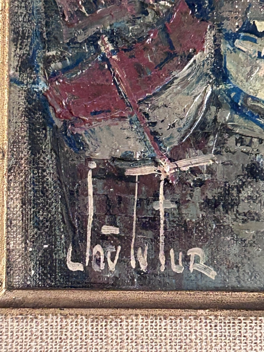 Joe Le Fur, Île de Ré huile sur toile -photo-4