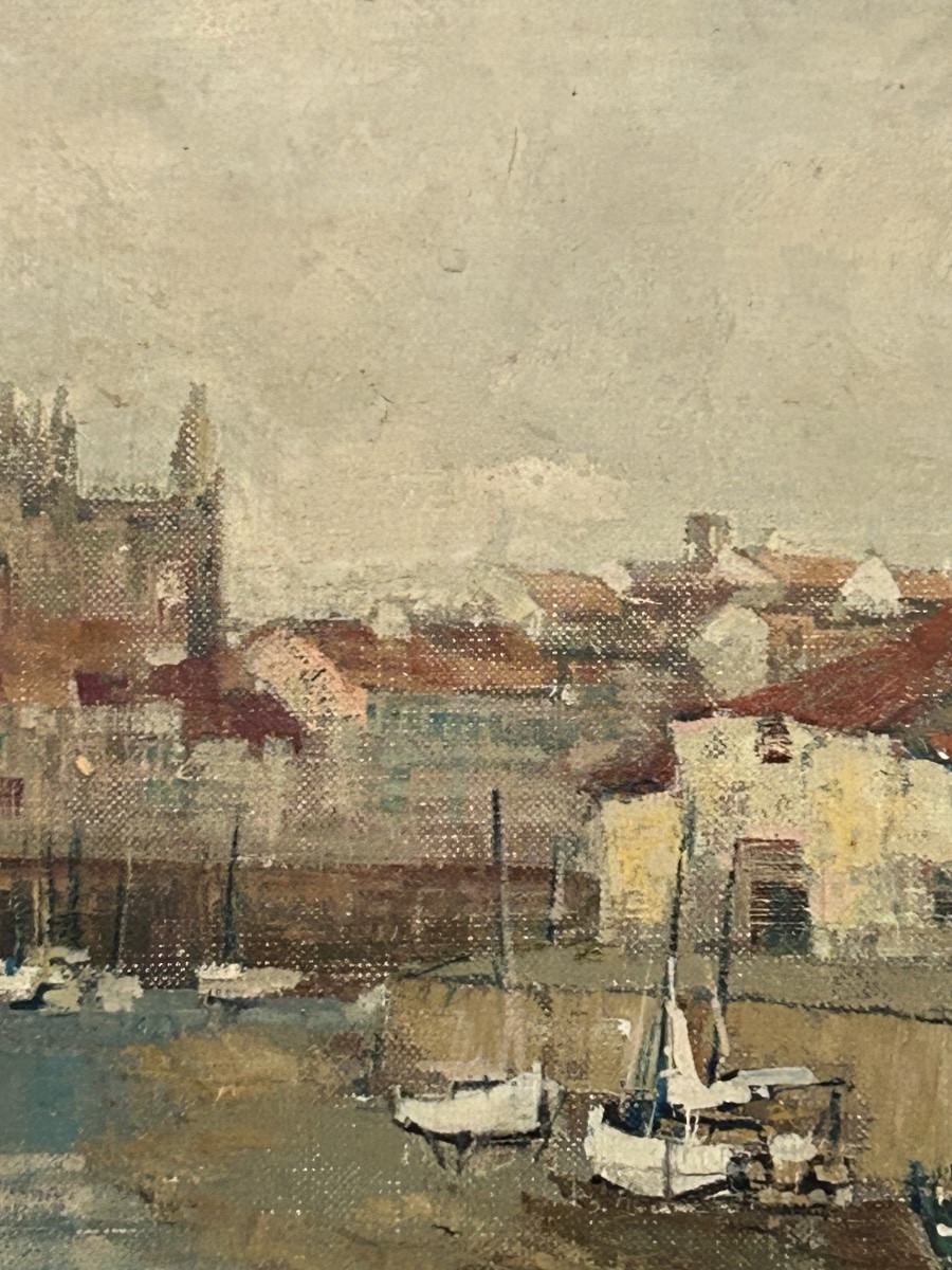 Joe Le Fur, Île de Ré huile sur toile -photo-4