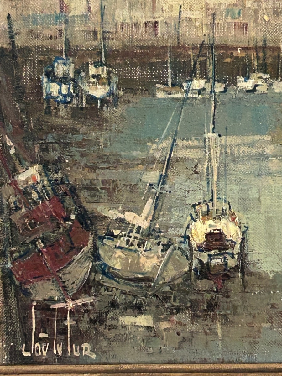 Joe Le Fur, Île de Ré huile sur toile -photo-6