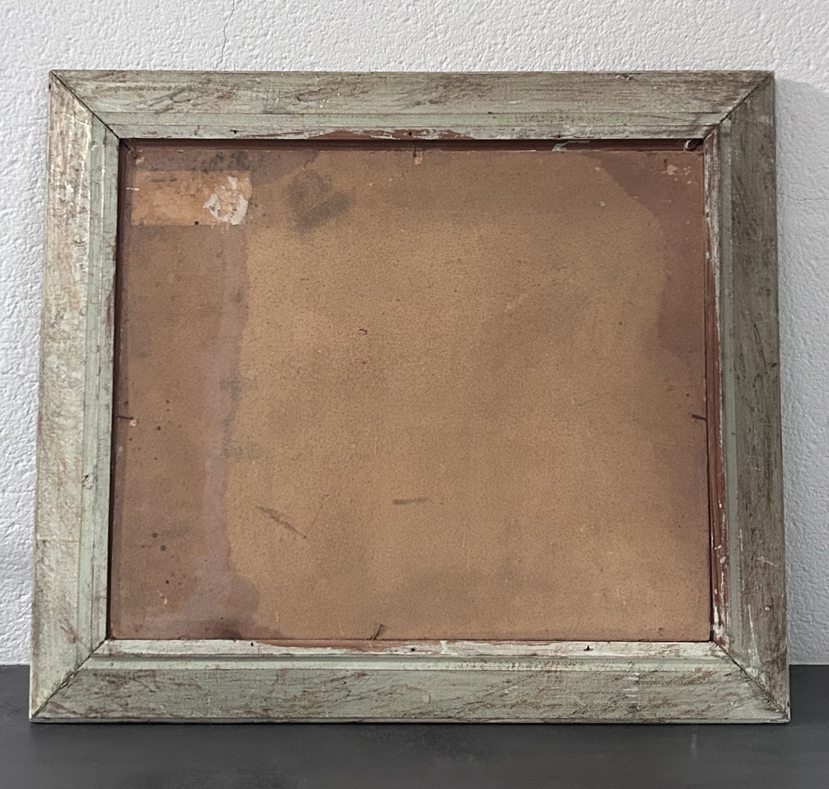 Lang, huile sur carton paysage de printemps -photo-7