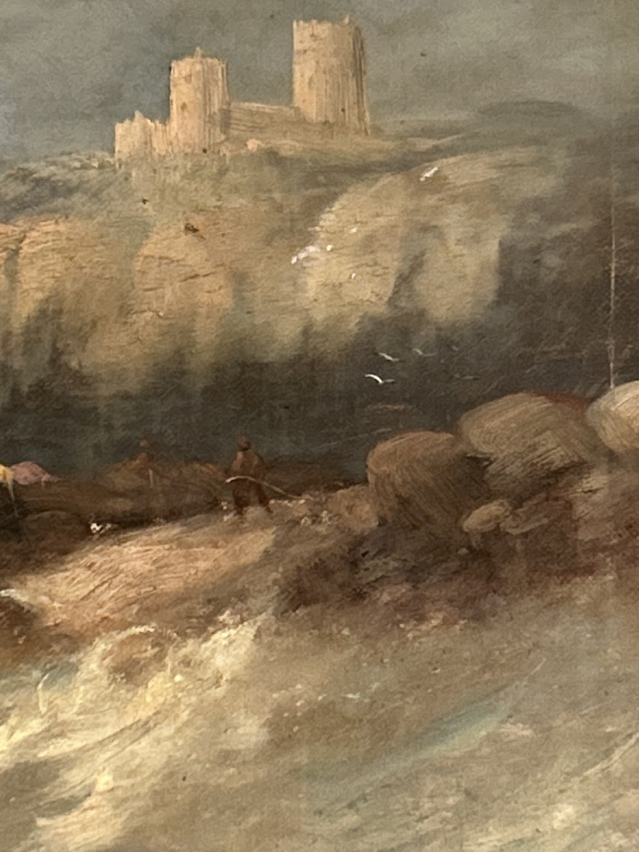 Louis Verboeckhoven, Marine huile sur toile -photo-4