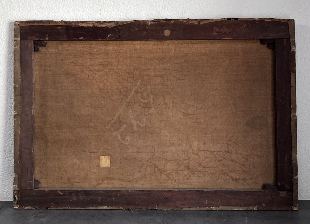 Louis Verboeckhoven, Marine huile sur toile -photo-8