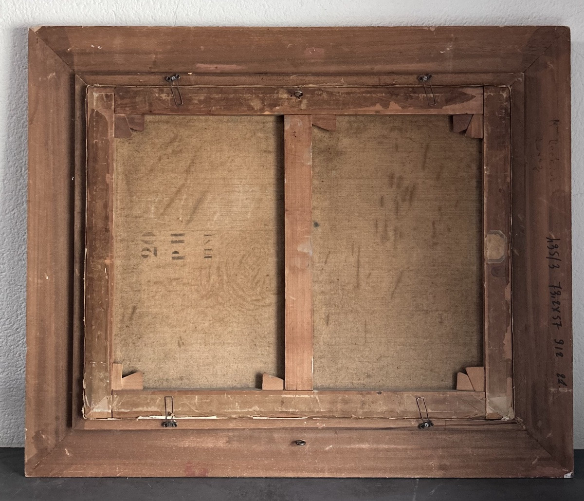 Charles Ludovic Berlioz, huile sur toile École de Rouen-photo-8