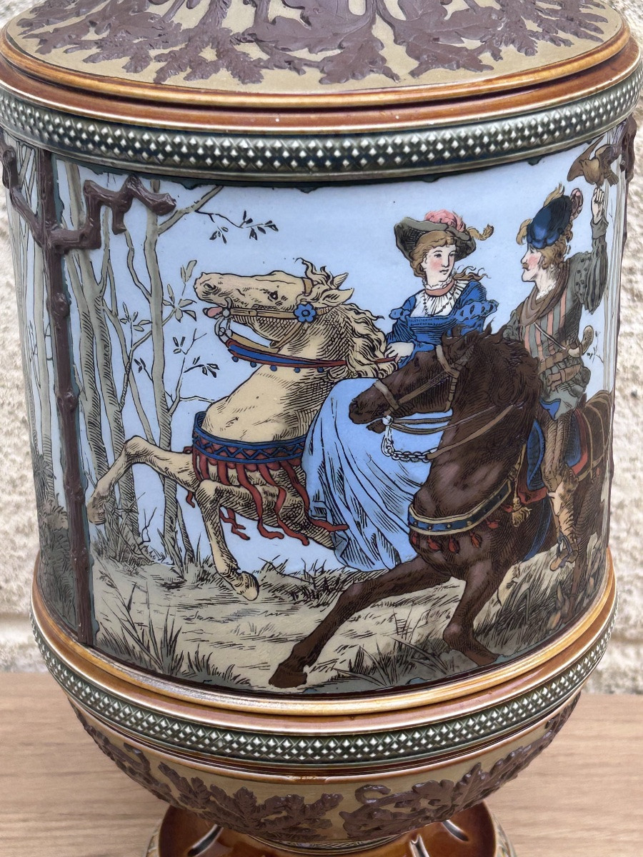 Villeroy & Boch Mettlach, vase en grés émaillé Christian Warth-photo-3