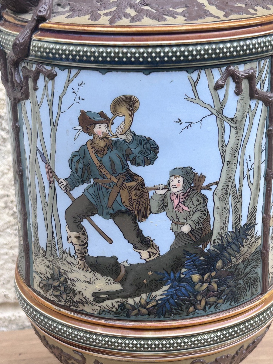 Villeroy & Boch Mettlach, vase en grés émaillé Christian Warth-photo-4