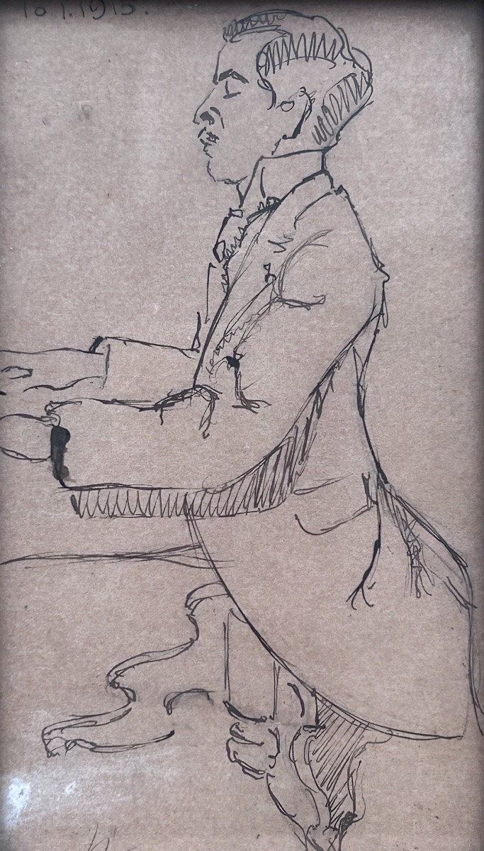 Nico Klopp, artiste luxembourgeois dessin pianiste -photo-2