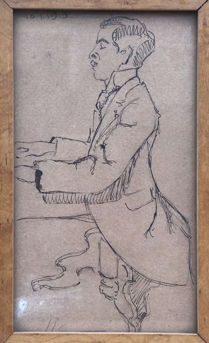 Nico Klopp, artiste luxembourgeois dessin pianiste 